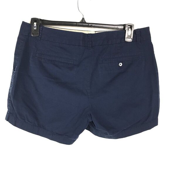 J. Crew Factory Broken-In Chino Short Women's Size 12 Blue 100% Cotton Summer - Picture 3 of 10